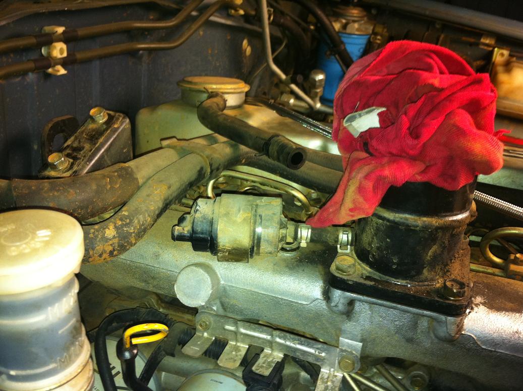 Fitting a genuine Nissan turbo to a N/A TD42 Page 5